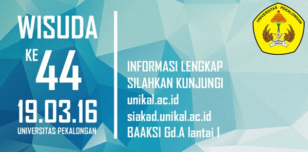 wisuda44unikal-pengumuman