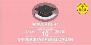 wisuda sarjana ke 45