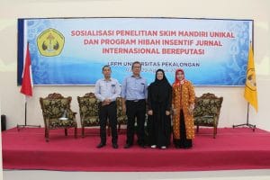 Sosialisasi Penelitian Skim Mandiri Unikal dan ProgramHibah Insentif Jurnal International Bereputasi