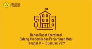 bahan rapat koordinasi