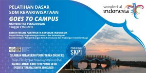 Daftar Peserta Kegiatan Pelatihan Dasar SDM Kepariwisataan Goes To Campus