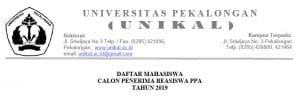 Calon Penerima Beasiswa PPA