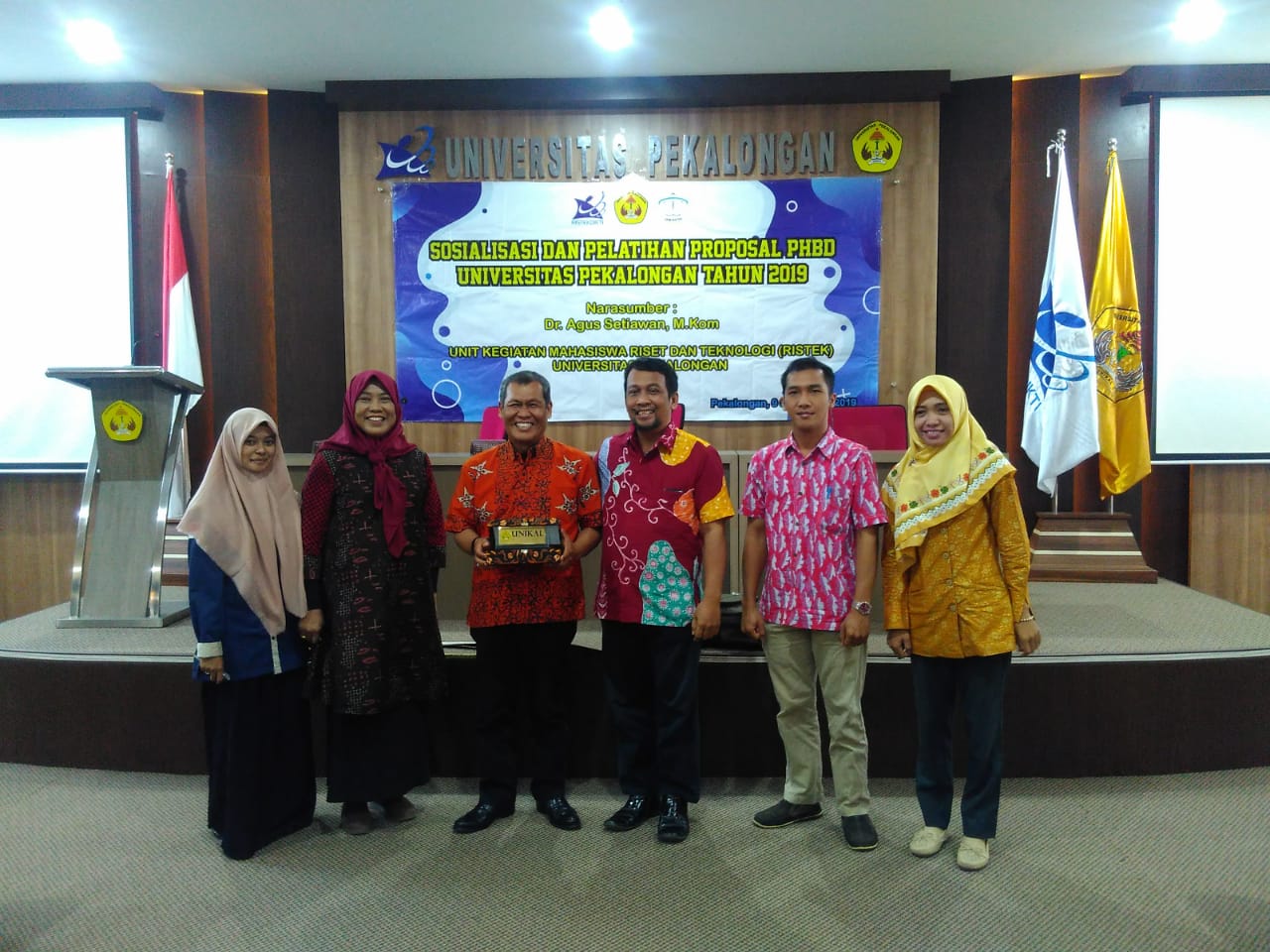 Sosialisasi Dan Pelatihan Proposal Phbd Universitas Pekalongan 2019