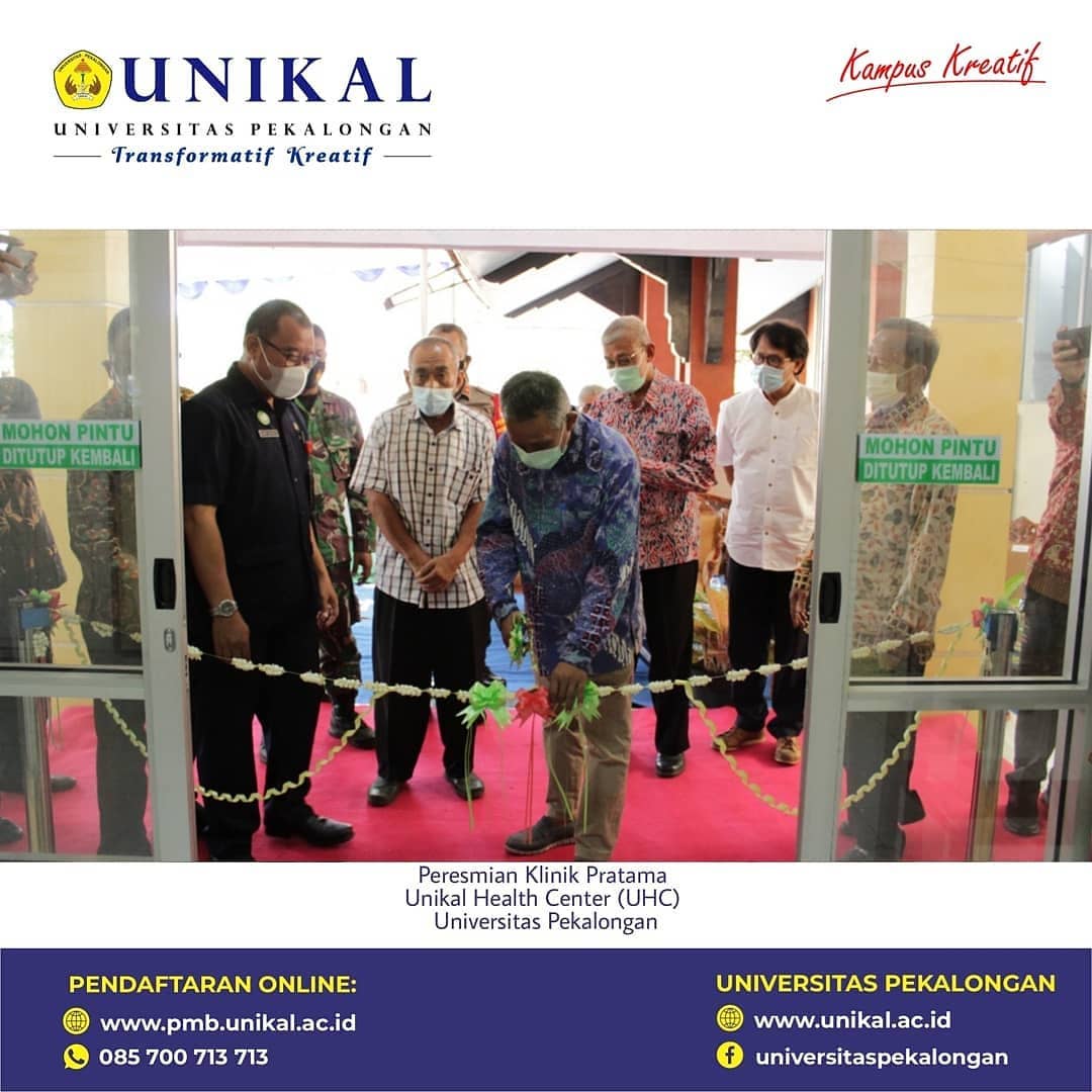 peresmian klinik pratama uhc