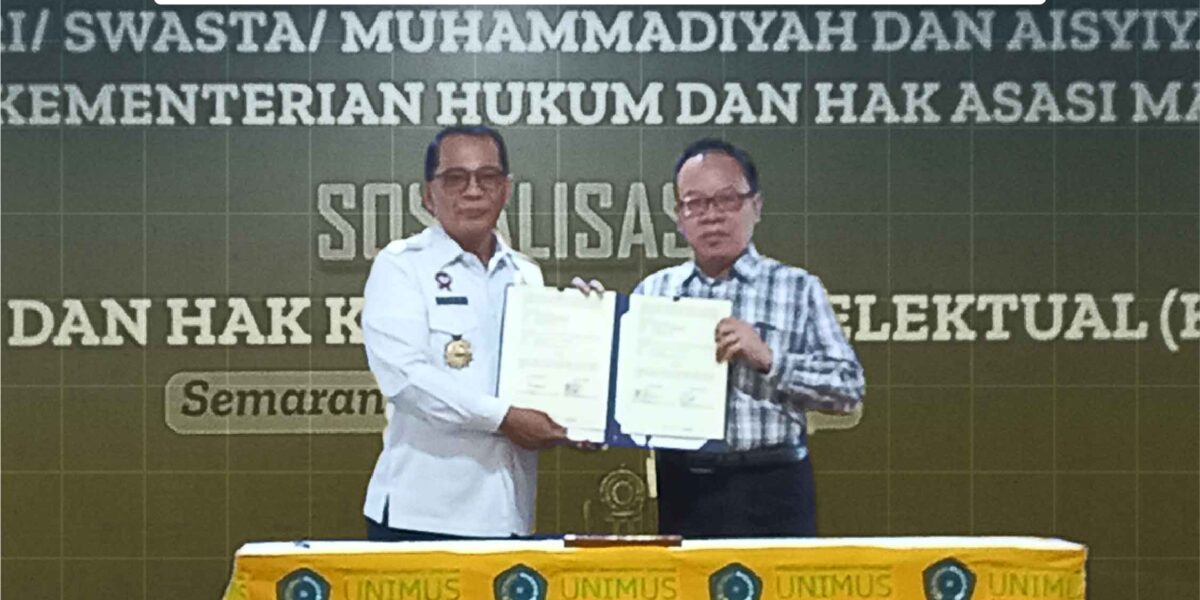 Mou Unikal dengan Kementrian Hukum dan Hak Asasi Manusia Jawa Tengah