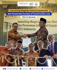 Peresmian Magister Hukum Konstruksi